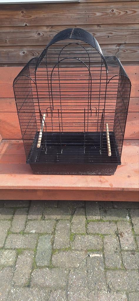 Vogelkooi, Dieren en Toebehoren, Vogels | Hokken en Kooien, Ophalen, Gebruikt, Metaal, Vogelkooi