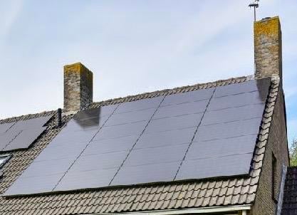 Complete set LG zonnepanelen 29x 320Wp -  SolarEdge systeem, Ophalen, Gebruikt, Compleet systeem, 200 wattpiek of meer