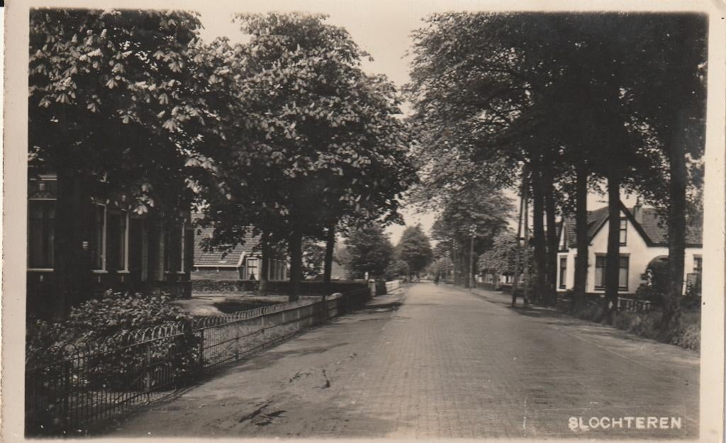 Slochteren, Ophalen of Verzenden, 1920 tot 1940, Gelopen, Groningen