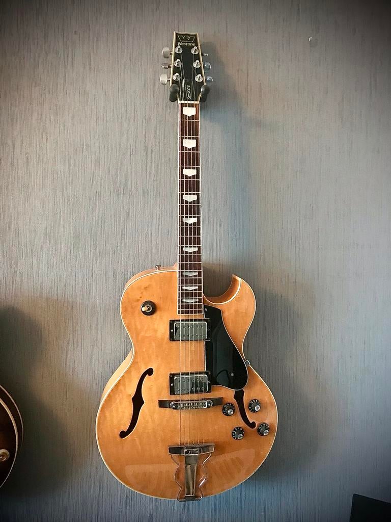 Westone Session II Archtop Jazzgitaar (1984) - Matsumoku, Muziek en Instrumenten, Snaarinstrumenten | Gitaren | Elektrisch, Ophalen