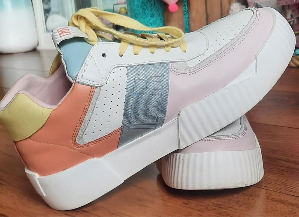 DENNY ROSE ITALY, zomerse sneakers maat 40 IZGST!, Wit, Ophalen of Verzenden, Denny rose, Sneakers of Gympen