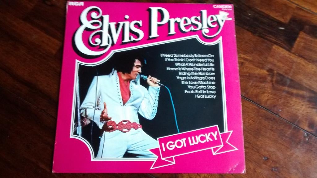 LP - Elvis Presley - I got lucky, Ophalen of Verzenden, Zo goed als nieuw, 12 inch, Rock-'n-Roll