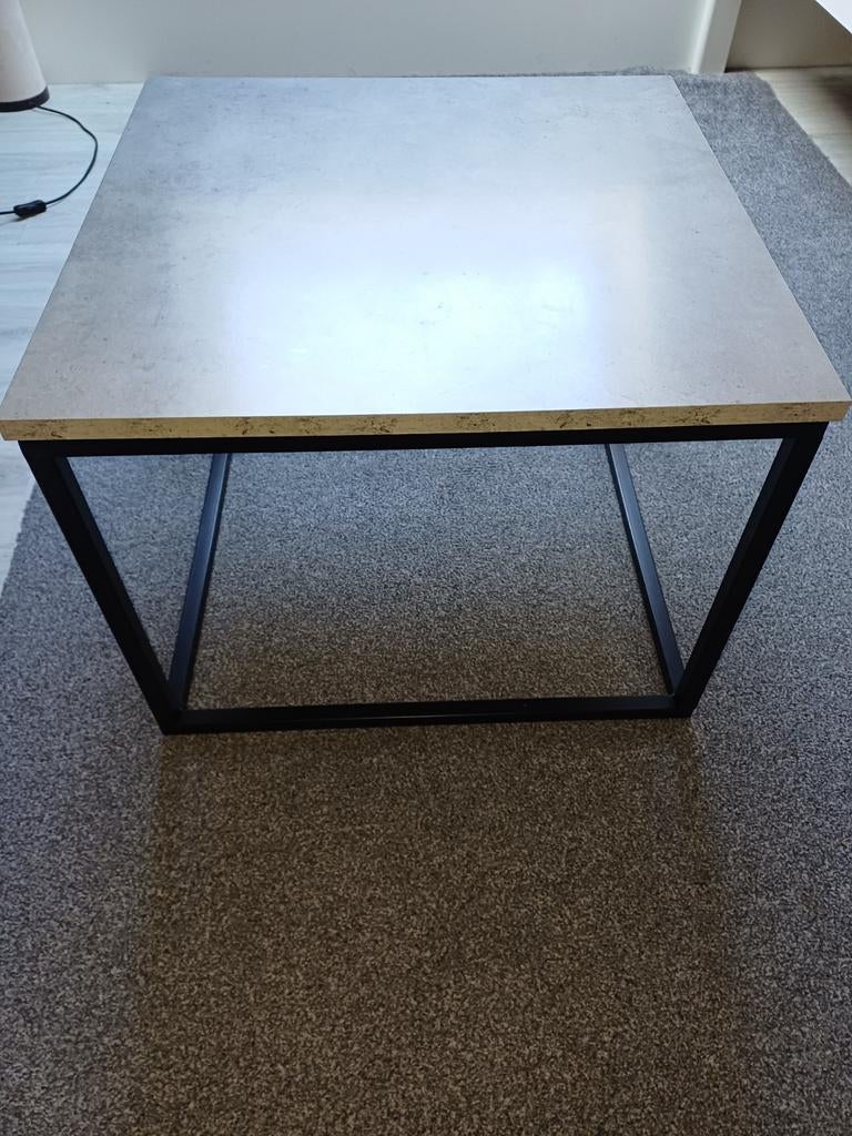 Salon tafel, Ophalen, 50 tot 100 cm, Vierkant, 50 tot 100 cm