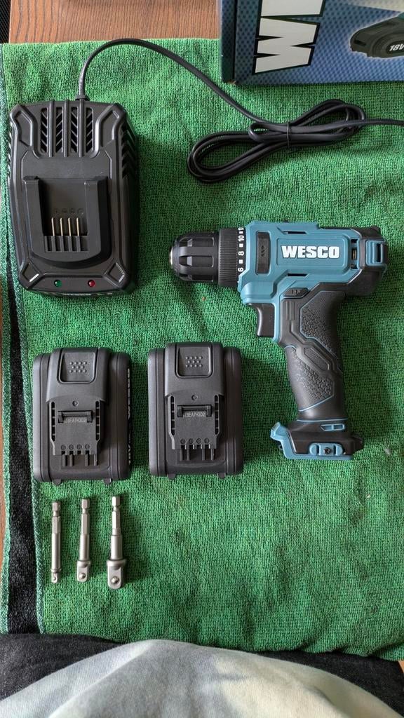 Wesco Boormachine, Boormachine, Variabele snelheid, Nieuw, Ophalen of Verzenden