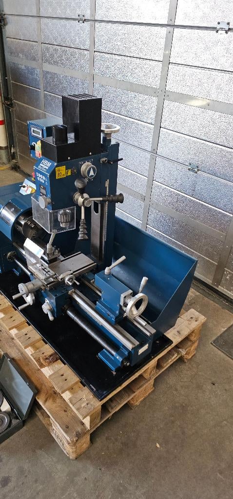 HBM variabele metaaldraaibank met Frees 250 x 550 BF16, Ophalen of Verzenden, Zo goed als nieuw, Metaaldraaibank, 500 tot 1000 mm