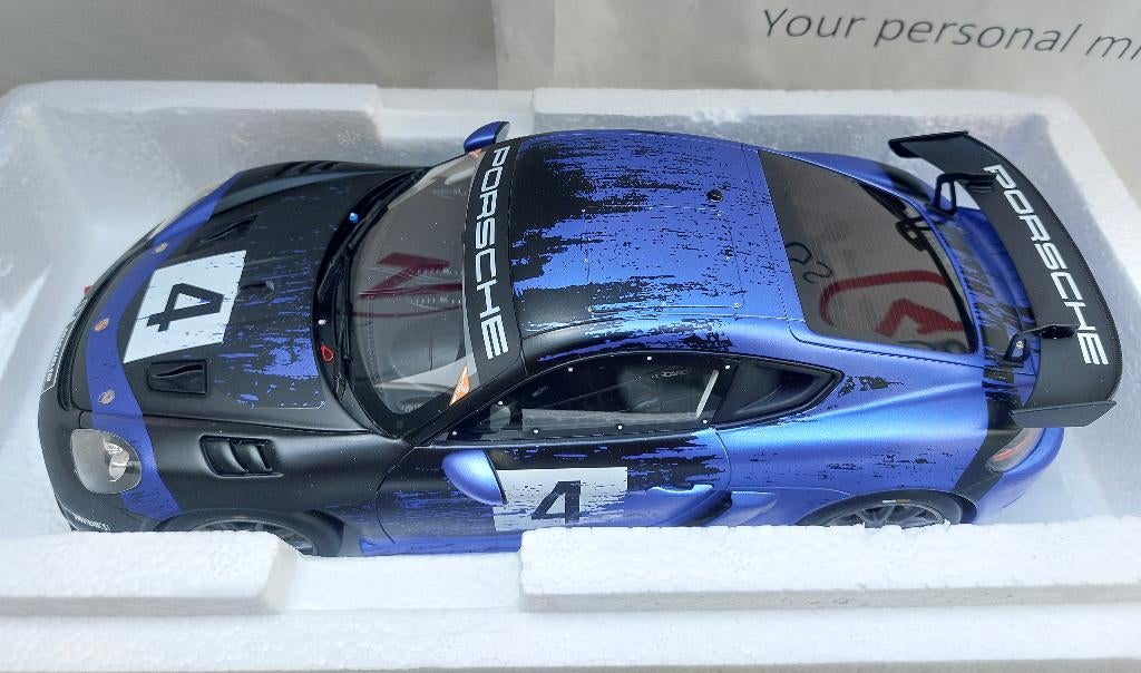Ottomobile 1:18 Porsche Cayman 718 GT4 RS Clubsport 2021, Hobby en Vrije tijd, Modelauto's | 1:18, Ophalen of Verzenden, Nieuw