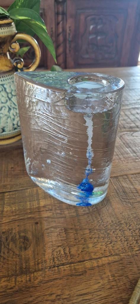 Waxinelichthouder kosta boda sweetheart, Antiek en Kunst, Antiek | Glas en Kristal, Ophalen of Verzenden