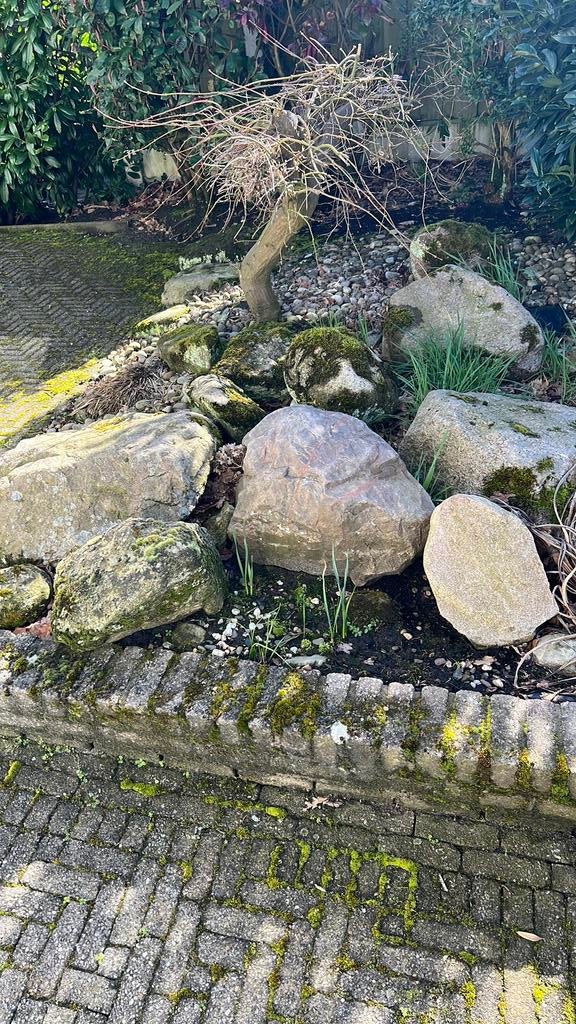 Zwerf- veldkeien groot middel en klein, Tuin en Terras, Grind, Keien en Split, Ophalen, Gebruikt