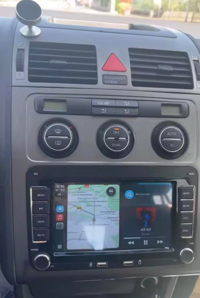 CarPlay Autoradio VW Polo Golf 5/6 Touran Tiquan, Auto diversen, Autoradio's, Nieuw, Ophalen of Verzenden