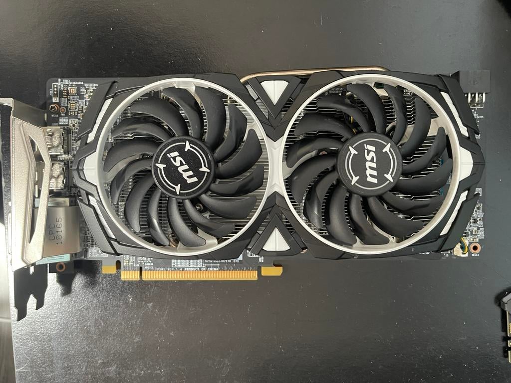 MSI RX 580 Armor 8GB OC videokaart, Computers en Software, Videokaarten, Zo goed als nieuw, PCI-Express 3.0, GDDR5, Ophalen