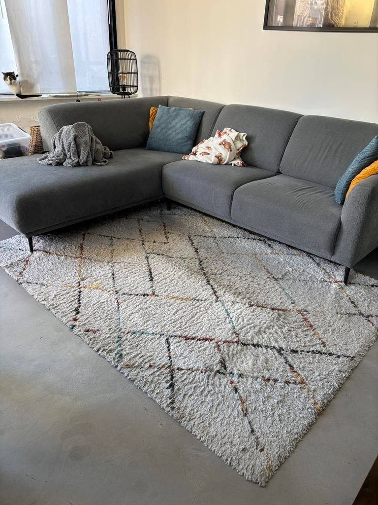 Vloerkleed 230 x 160 cm, Ophalen, 150 tot 200 cm, 200 cm of meer, Zo goed als nieuw