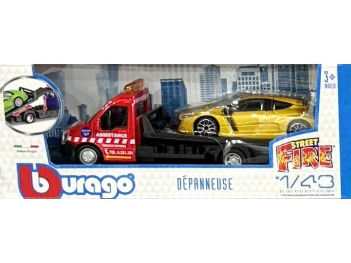 Bburago: Autotransporter + Renault Megane RS 1:43, Overige merken, Auto, ., Nieuw
