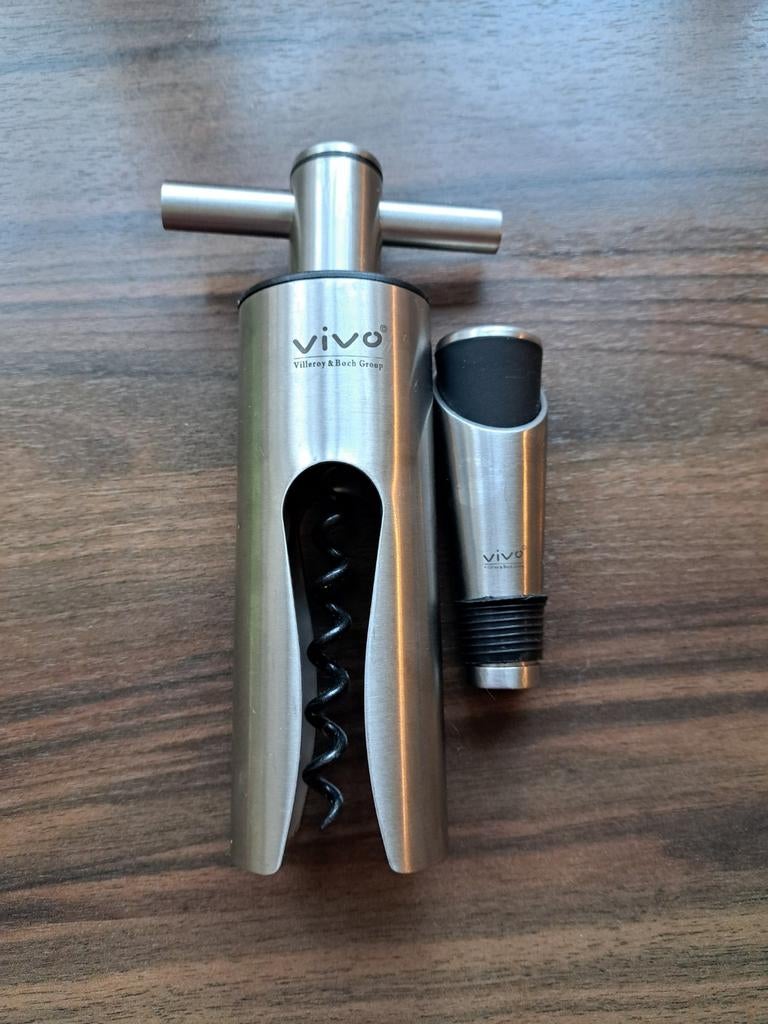 Villeroy&boch Vivo kurkentrekker en wijnschenker, Huis en Inrichting, Keuken | Bestek, Ophalen of Verzenden, Zo goed als nieuw