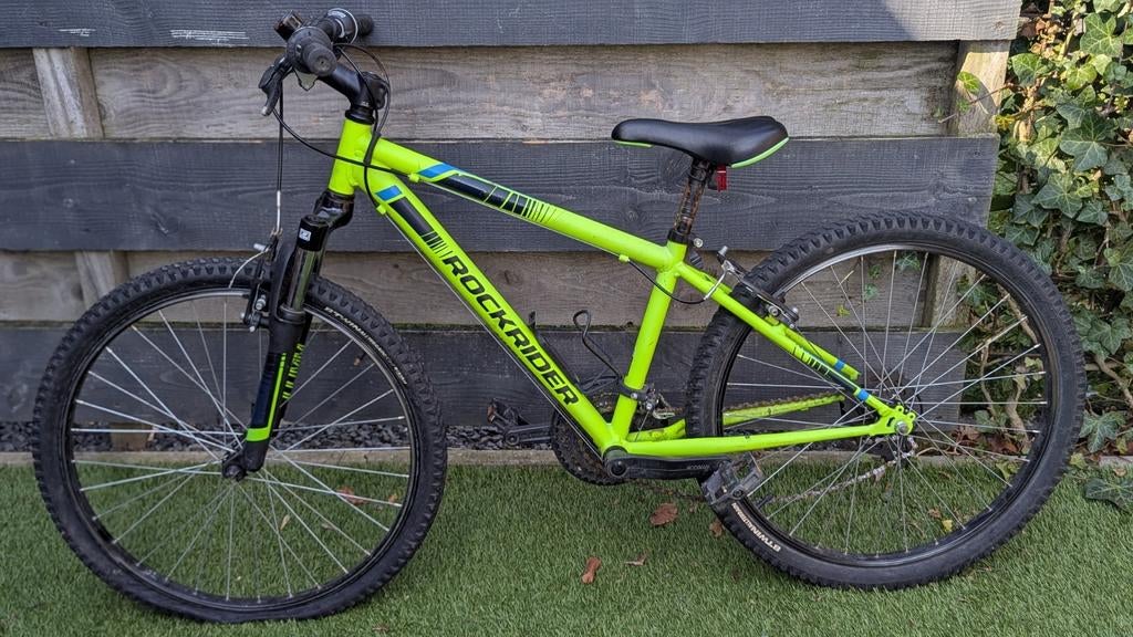 Rockrider ST 500 – 24 inch kinder mountainbike (opknapper), Ophalen of Verzenden, Gebruikt, Staal, 24 inch of meer