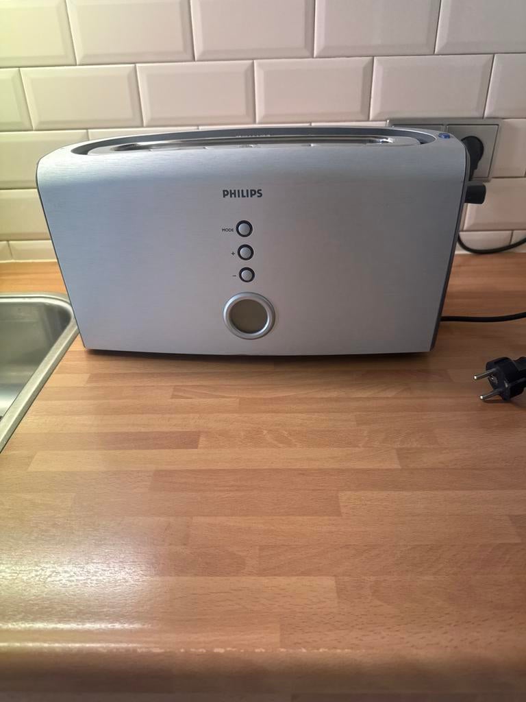 Philips broodrooster aluminium, Ophalen, Gebruikt