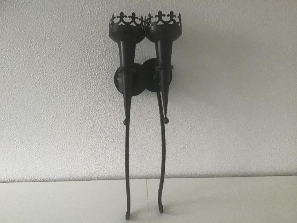 Kandelaars voor aan de muur, Antiek en Kunst, Ophalen of Verzenden, Overige materialen