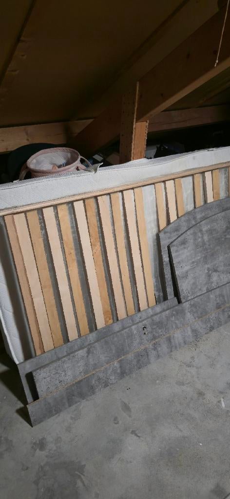 Eenpersoonsbed 200x90, Ophalen, Gebruikt, 90 cm, Eenpersoons