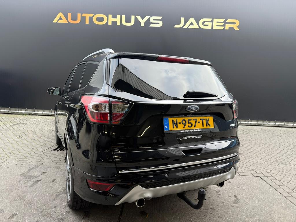 Ford Kuga 1.5 EcoBoost Vignale Pano Trekhaak Camera Elektris, Voorwielaandrijving, 4 cilinders, Zwart, Bedrijf