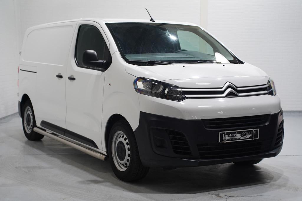 Citroën Jumpy 1.5 HDI 120 pk L2H1 Navi, Airco, Cruise Contr, Stof, 4 cilinders, Citroën, Wit