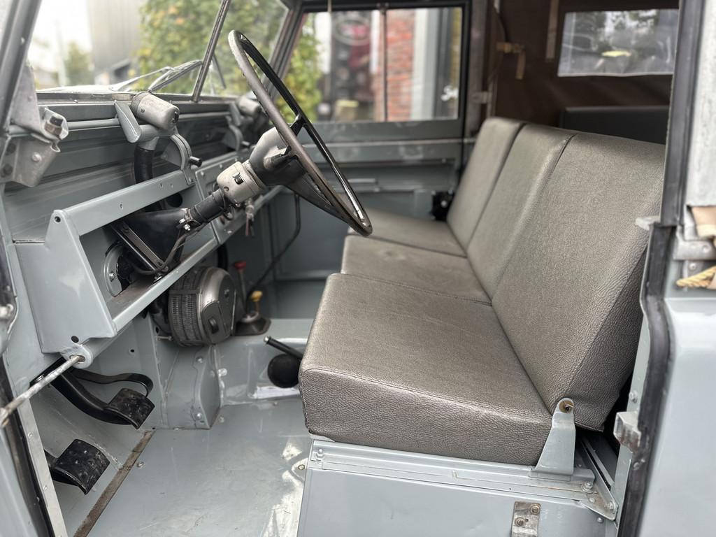 Land Rover 88" Series 2a (bj 1966), Auto's, Land Rover, 7 stoelen, Bedrijf, Handgeschakeld
