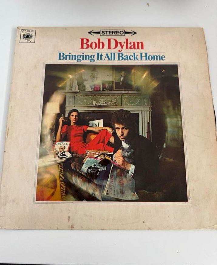 Bob Dylan - Bringing It All Back Home LP (CBS Stereo), Ophalen, Gebruikt, Originele persing, 12 inch