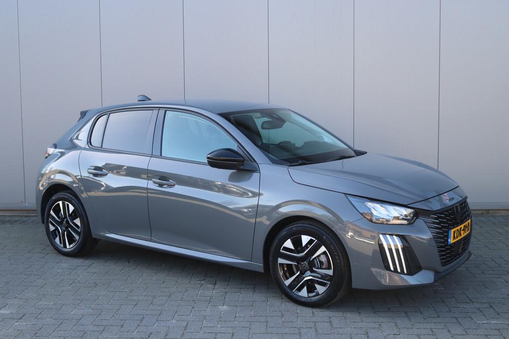 Peugeot 208 1.2 PureT. 100PK Allure Carplay-android/Parkeerh, 12 maanden, 101 pk, Gebruikt, Leder en Stof