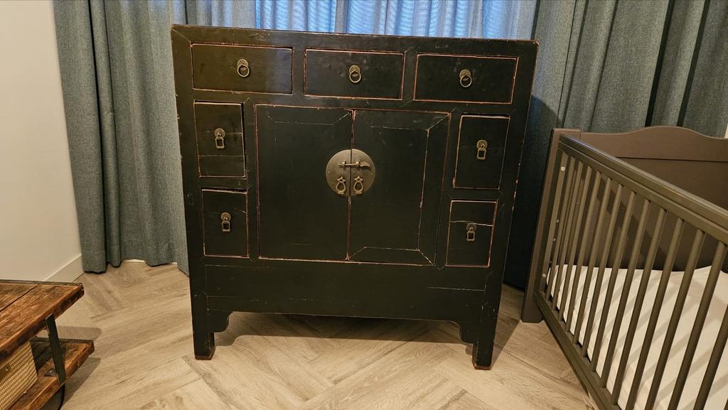 Mooie oude Chinese kast, Ophalen