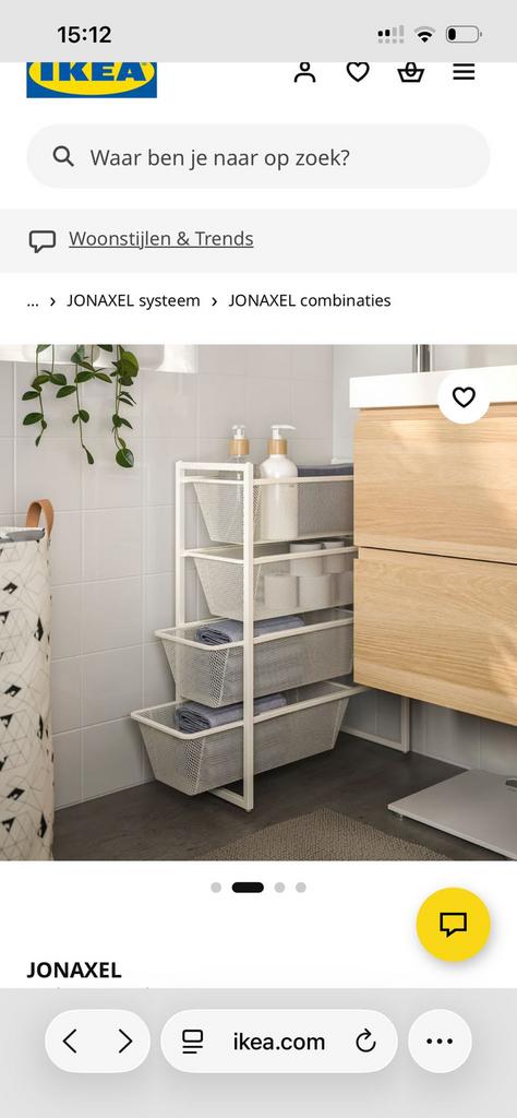 JONAXEL stellingkast, Ophalen, Zo goed als nieuw