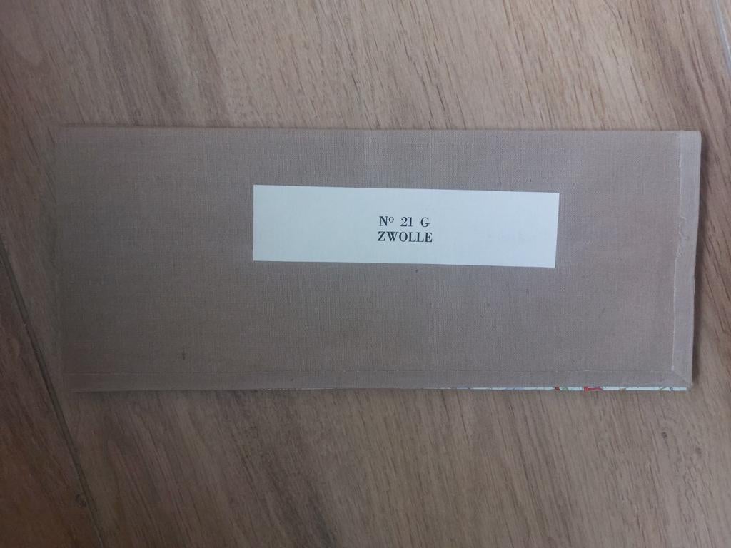 21G Zwolle Hasselt Rouveen Ittersum Stafkaart uit 1975, Topografische Dienst Nederland, Ophalen of Verzenden, 1800 tot 2000, Nederland