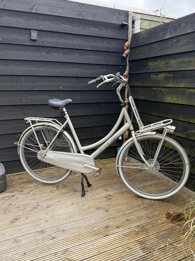 Cortina fiets, Fietsen en Brommers, Fietsen | Dames | Damesfietsen, 56 cm of meer, Ophalen, Zo goed als nieuw, Overige merken