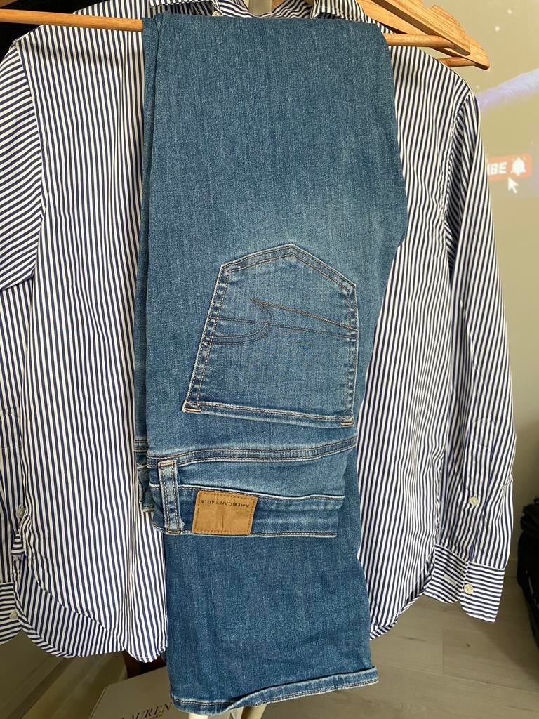 American Eagle Jeans - Bootcut, Ophalen, Zo goed als nieuw, Blauw