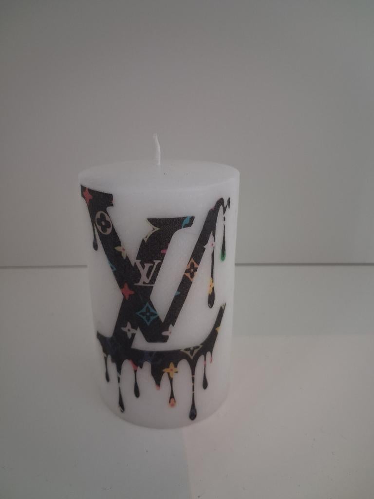 Louis Vuitton kaars hand gemaakt, Overige materialen, Nieuw, Ophalen of Verzenden, Zwart