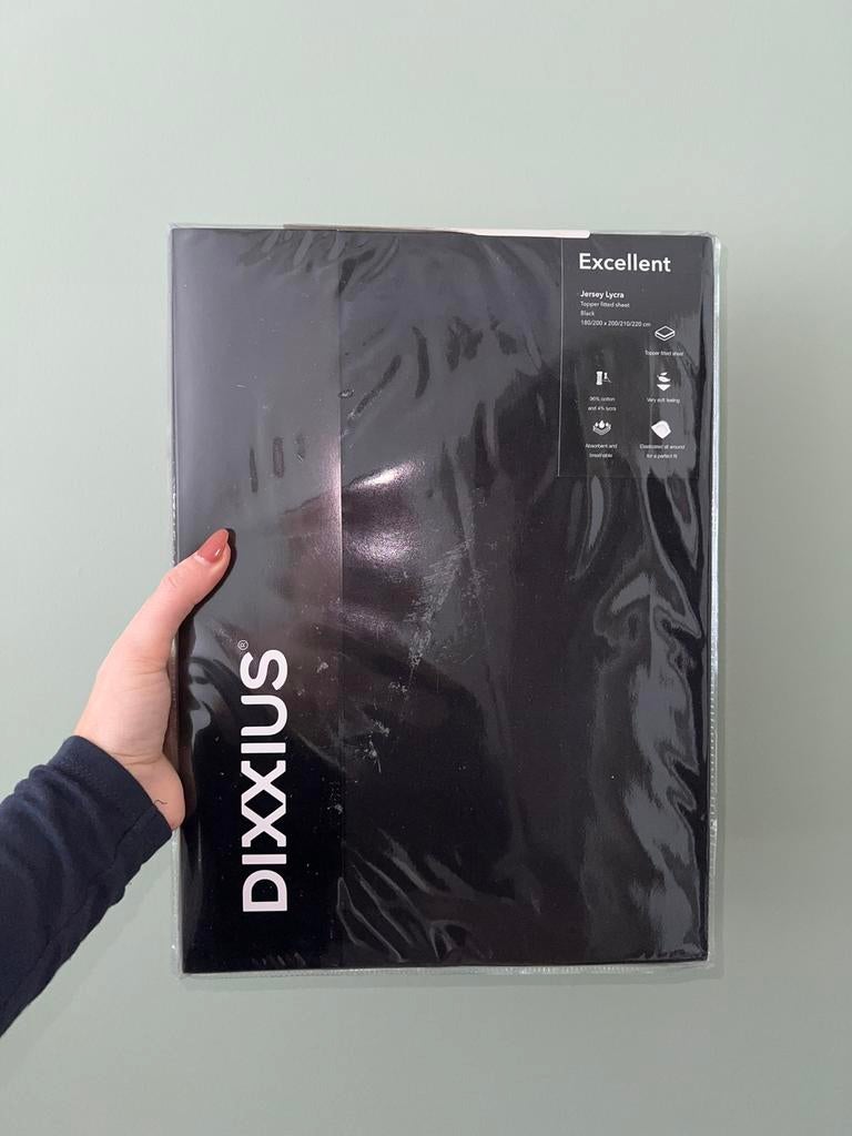 Dixxius topper hoeslaken nieuw, Ophalen of Verzenden, 2000 tot heden, Nieuw in verpakking, Overige formaten