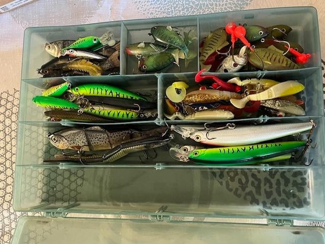 Divers kunstaas + weger., Ophalen of Verzenden, Zo goed als nieuw, Overige typen