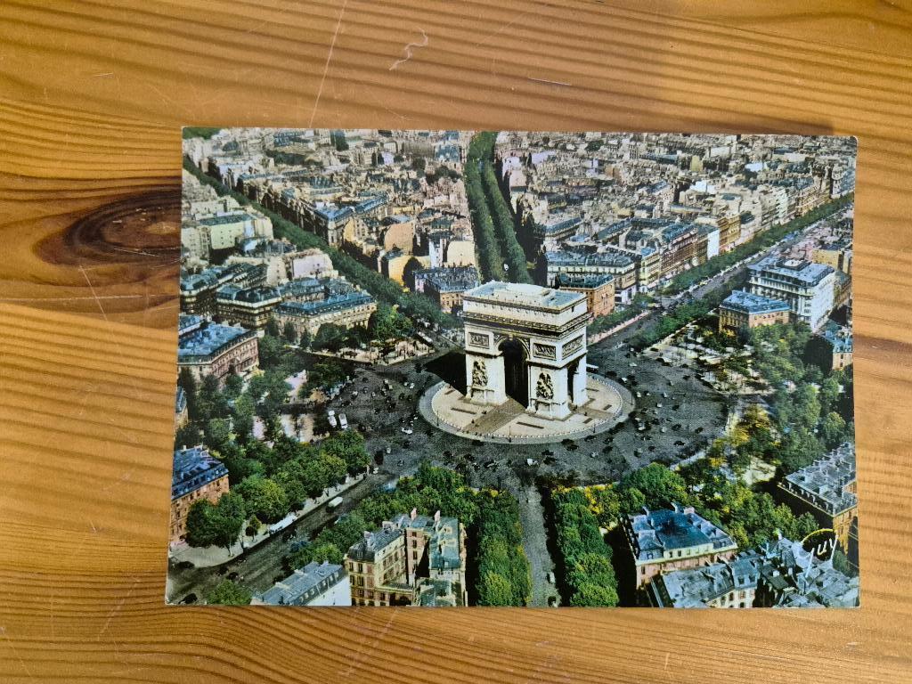 Ansichtkaart  Arc de Thriomphe, Ophalen of Verzenden