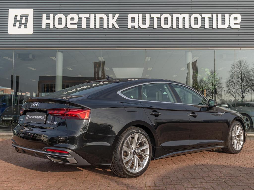 Audi A5 Sportback 35 TFSI Advanced Edition | BTW | Matrix-LE, Stof, Gebruikt, 4 cilinders, Zwart