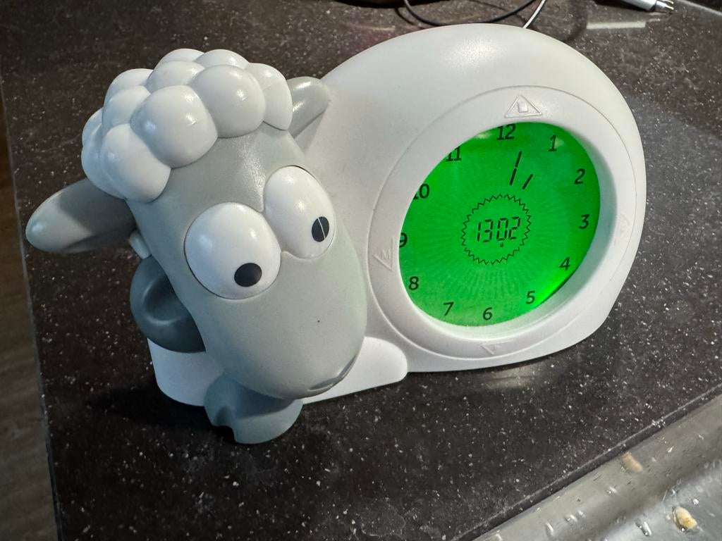 Zazu Sam Schaap Slaaptrainer - Nachtlampje & Wekker, Ophalen of Verzenden, Gebruikt, Overige typen, Met licht