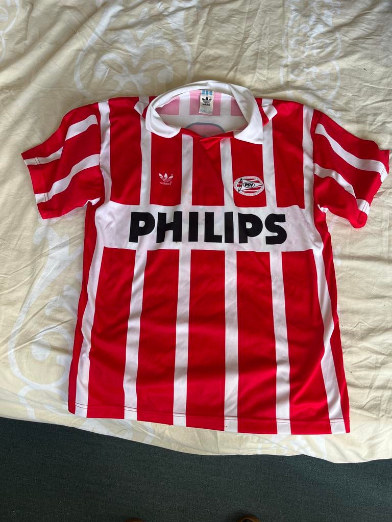 PSV Thuisshirt 1990 -1992 #9 Romário, Ophalen of Verzenden, Gedragen, Maat 48/50 (M), Rood