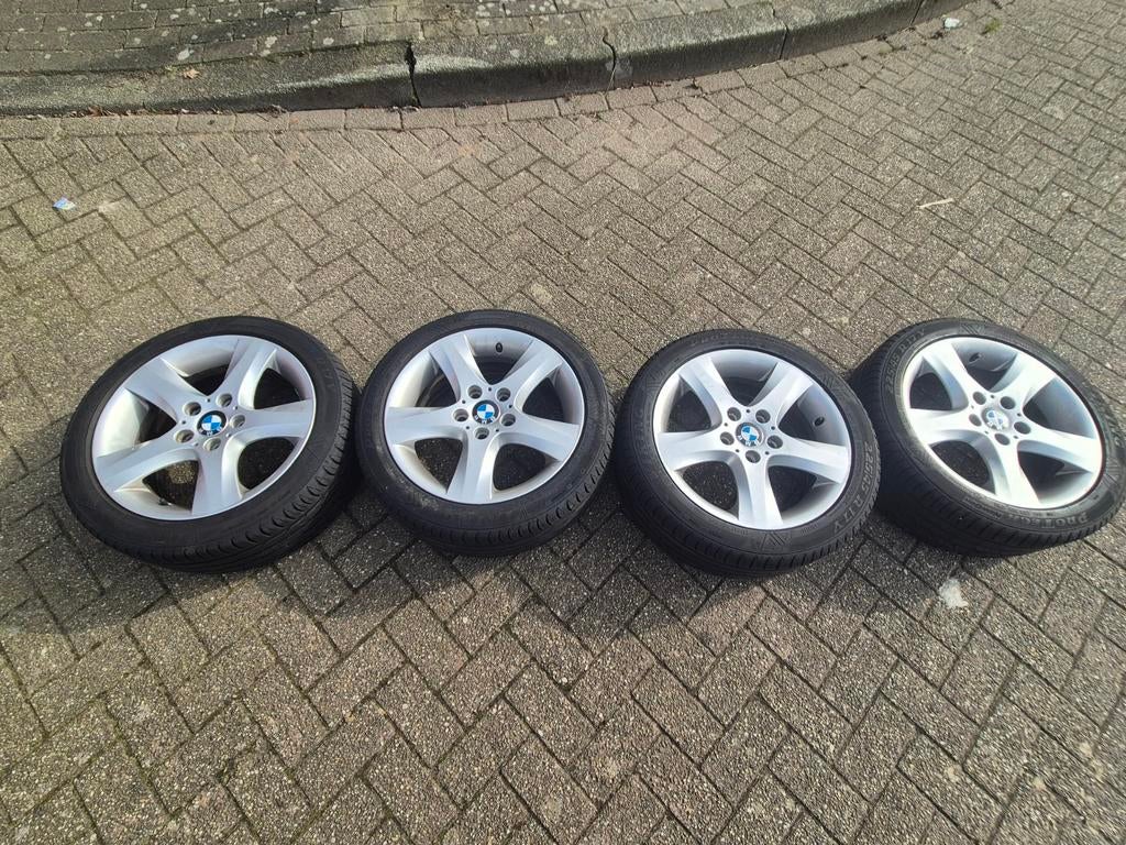 17 inch BMW Styling 142 velgen met Viking zomerbanden, Ophalen, Gebruikt, Banden en Velgen, 17 inch