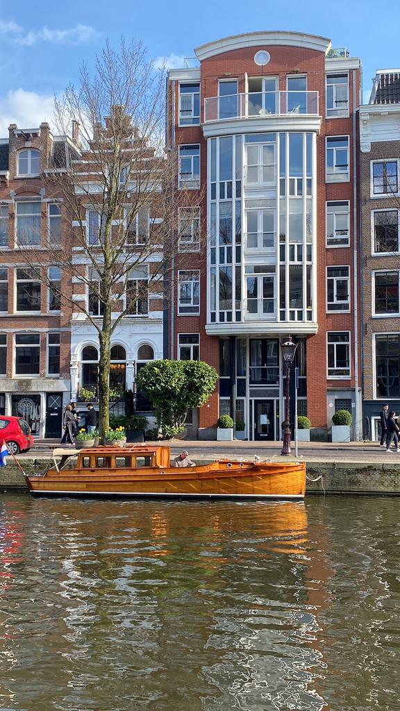 Salonboot met vergunning Amsterdam, Watersport en Boten, Ophalen