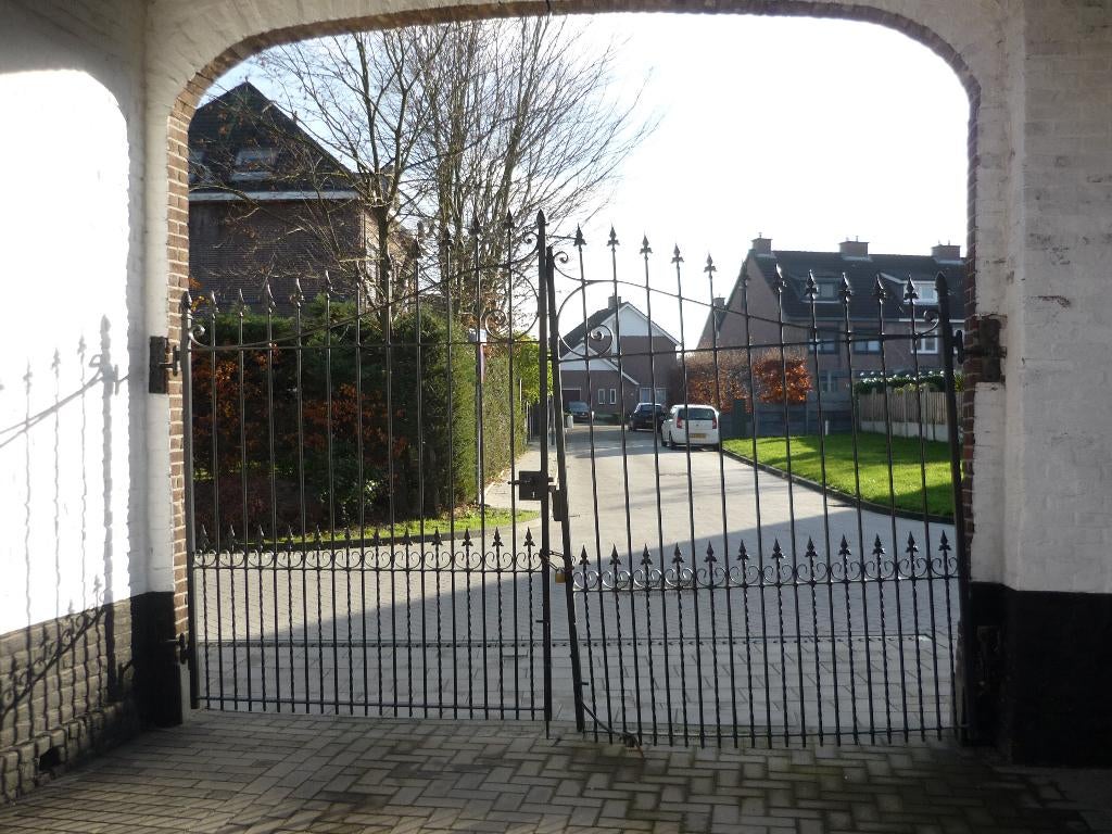 Smeedijzeren Poort handgemaakt, Tuin en Terras, Tuinhekken en Hekwerk, Ophalen, Gebruikt, IJzer, Sierhekwerk