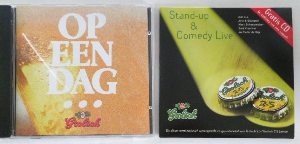 Grolsch c.d.'s.  Op een dag, 1993.  Stand-up & comedy live., Cd's en Dvd's, Cd's | Overige Cd's, Ophalen of Verzenden, Nieuw in verpakking