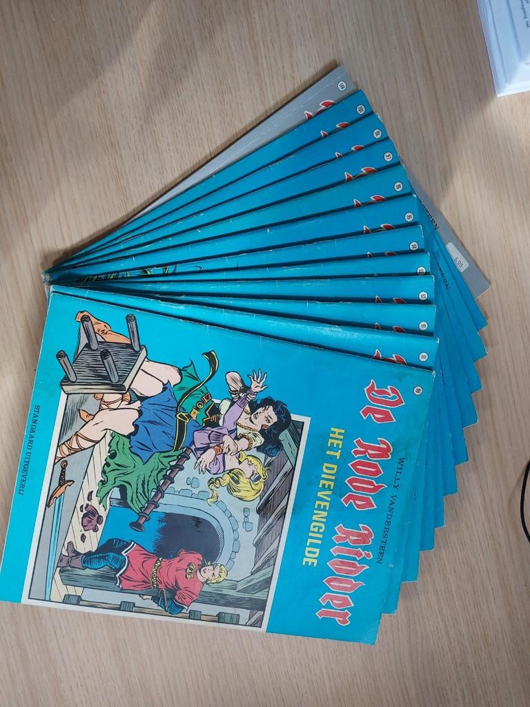 Diverse Rode Ridder strips, 62 stuks, Meerdere stripboeken, Ophalen of Verzenden, Gelezen, Willy Vandersteen
