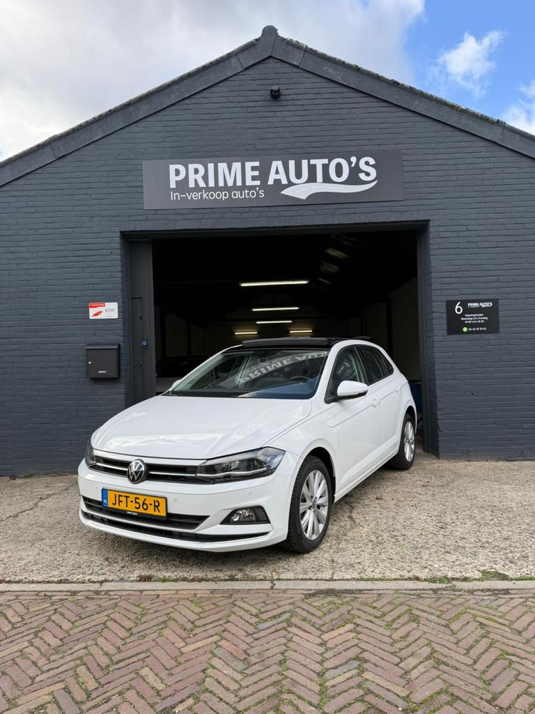 Volkswagen POLO 1.5 TSI Highline | Pano | DSG 2021, Auto's, Stof, 4 cilinders, 150 pk, Adaptive Cruise Control