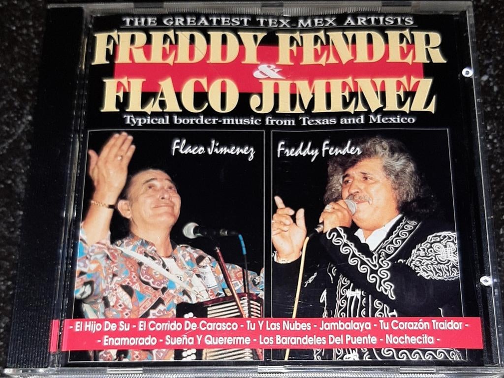 The greatest tex mex artists Freddy Fender & Flaco Jimenez, Ophalen of Verzenden, Zo goed als nieuw