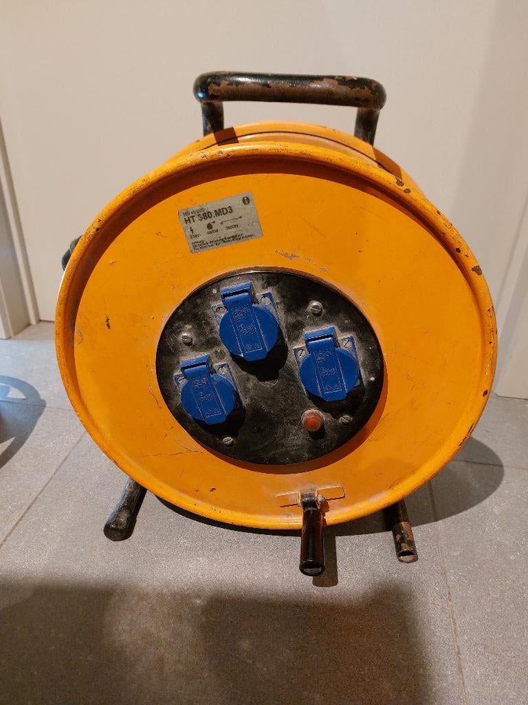 Haspel Stroom Verlengkabel 50M 3G2,5   µ1r, Ophalen, Minder dan 2 meter, Overige kabels