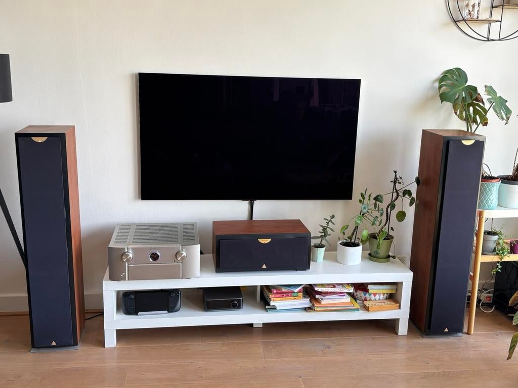 Triangle Antal 202 luidsprekers, Audio, Tv en Foto, Luidsprekers, Zo goed als nieuw, Front, Rear of Stereo speakers, 120 watt of meer