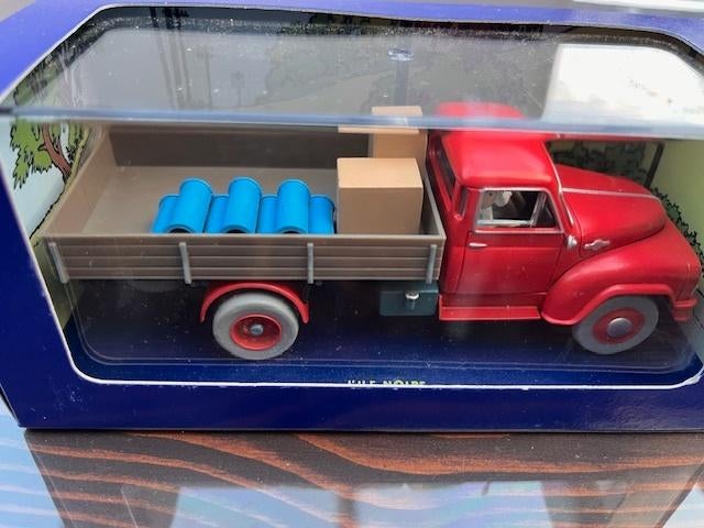 Kuifje auto. Nr. 61 met certificaat Bieden vanaf 20€, Ophalen of Verzenden, Kuifje, Zo goed als nieuw, Beeldje of Figuurtje