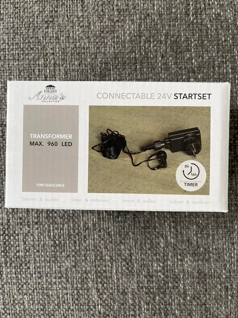 Transformator voor kerstverlichting buiten, Tuin en Terras, Buitenverlichting, Nieuw, Overige typen, Kunststof, Minder dan 50 watt