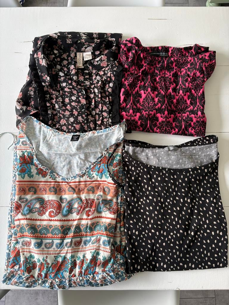 Bundel van 4 jurken 42/44Shein H&M Zeeman Atmosphere, Overige kleuren, Maat 42/44 (L), Ophalen of Verzenden, Zo goed als nieuw